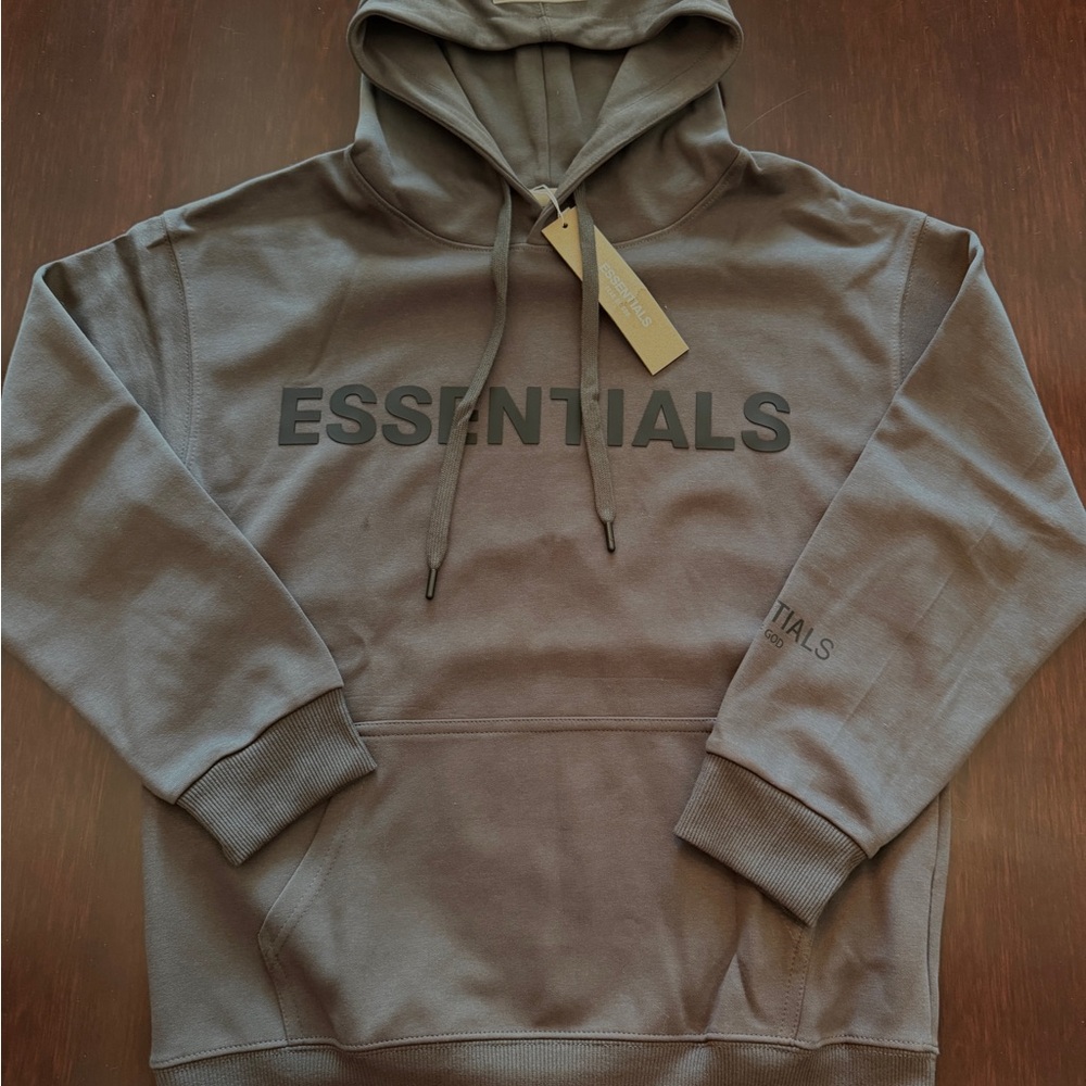 Essentials Charcoal Hoodie